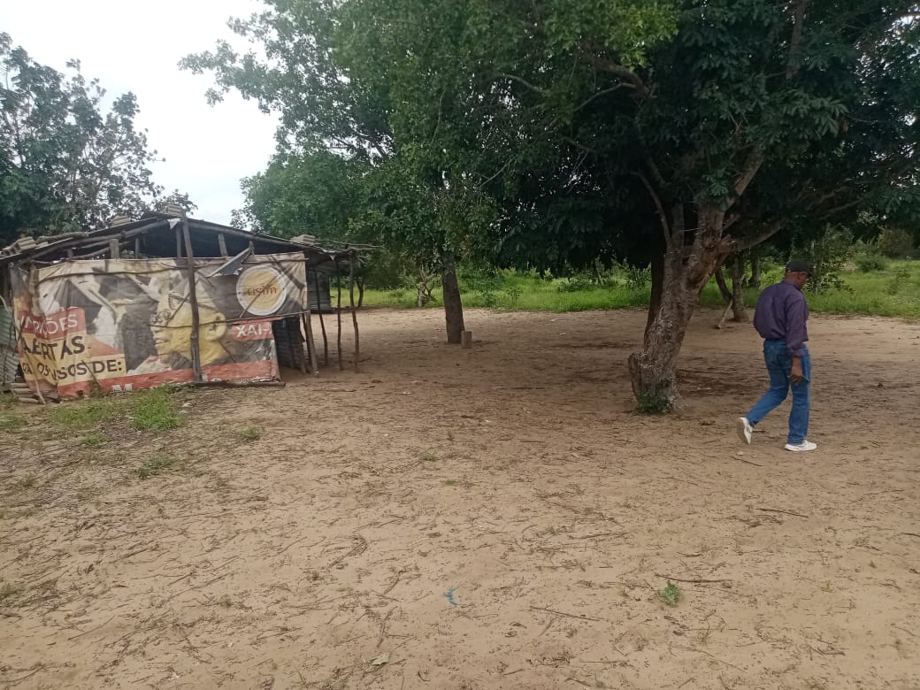 Terreno visitado pela Fundação